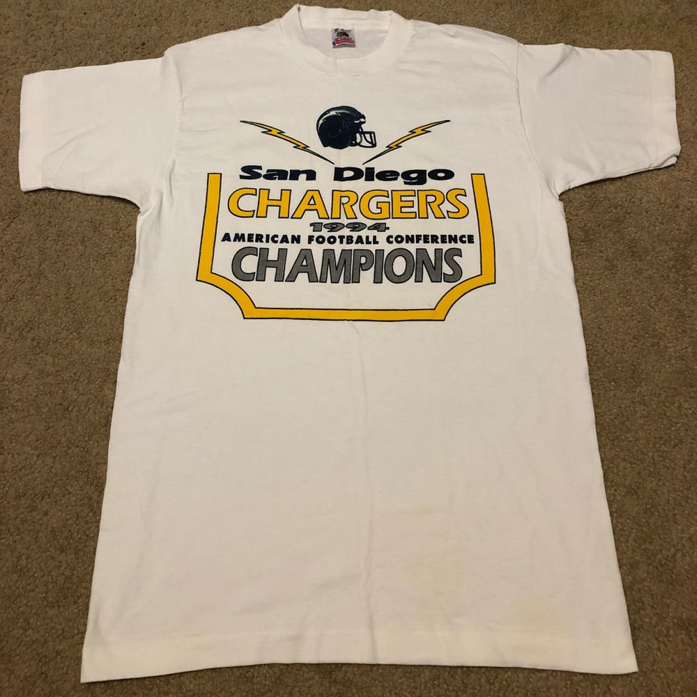 MENS. Size M, 1994 San Diego AFC Champions t-shirt